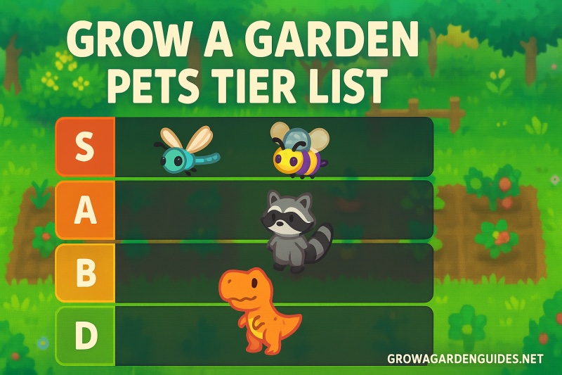 Grow a Garden Pets Tier List (September 2025) 200+ Pets Ranked